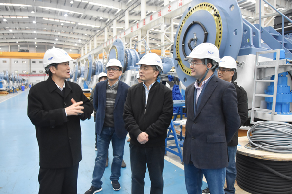 杭州市委常委、余杭区委书记戴建平一行莅临万利官网视察-企业动态-万利官网官网