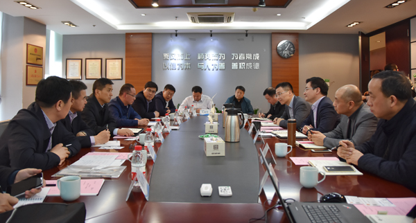 宁夏吴忠市喜清江市长一行莅临万利官网视察