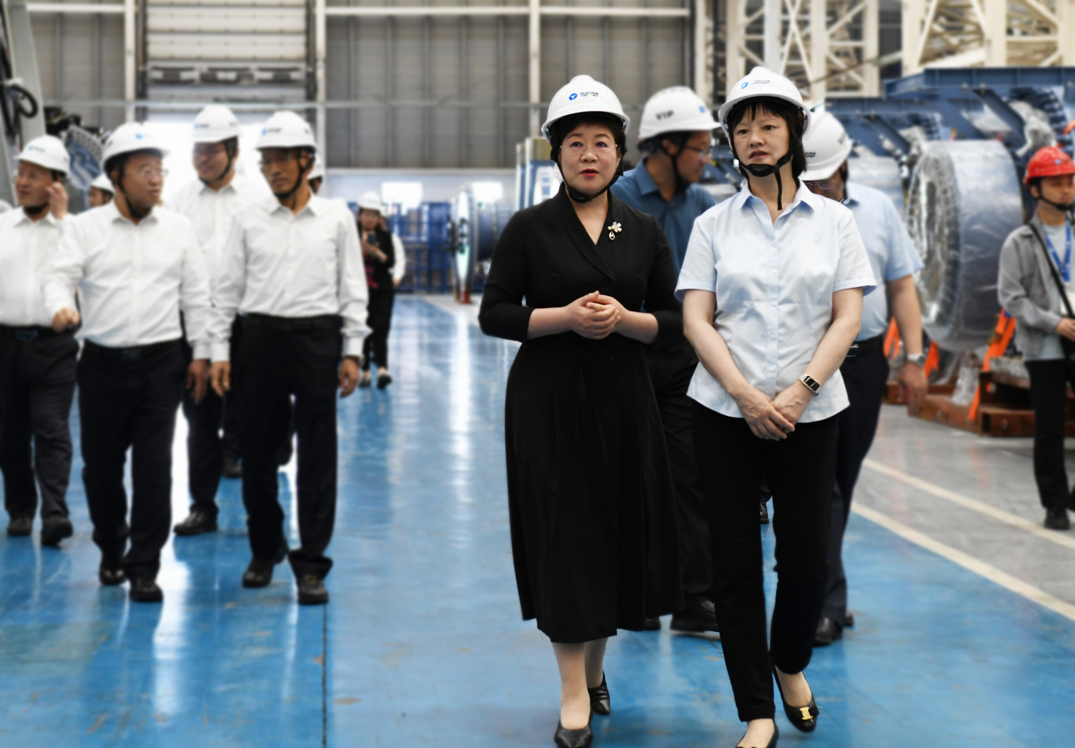 阿拉善盟盟委书记黄雅丽前往万利官网股份考察调研
